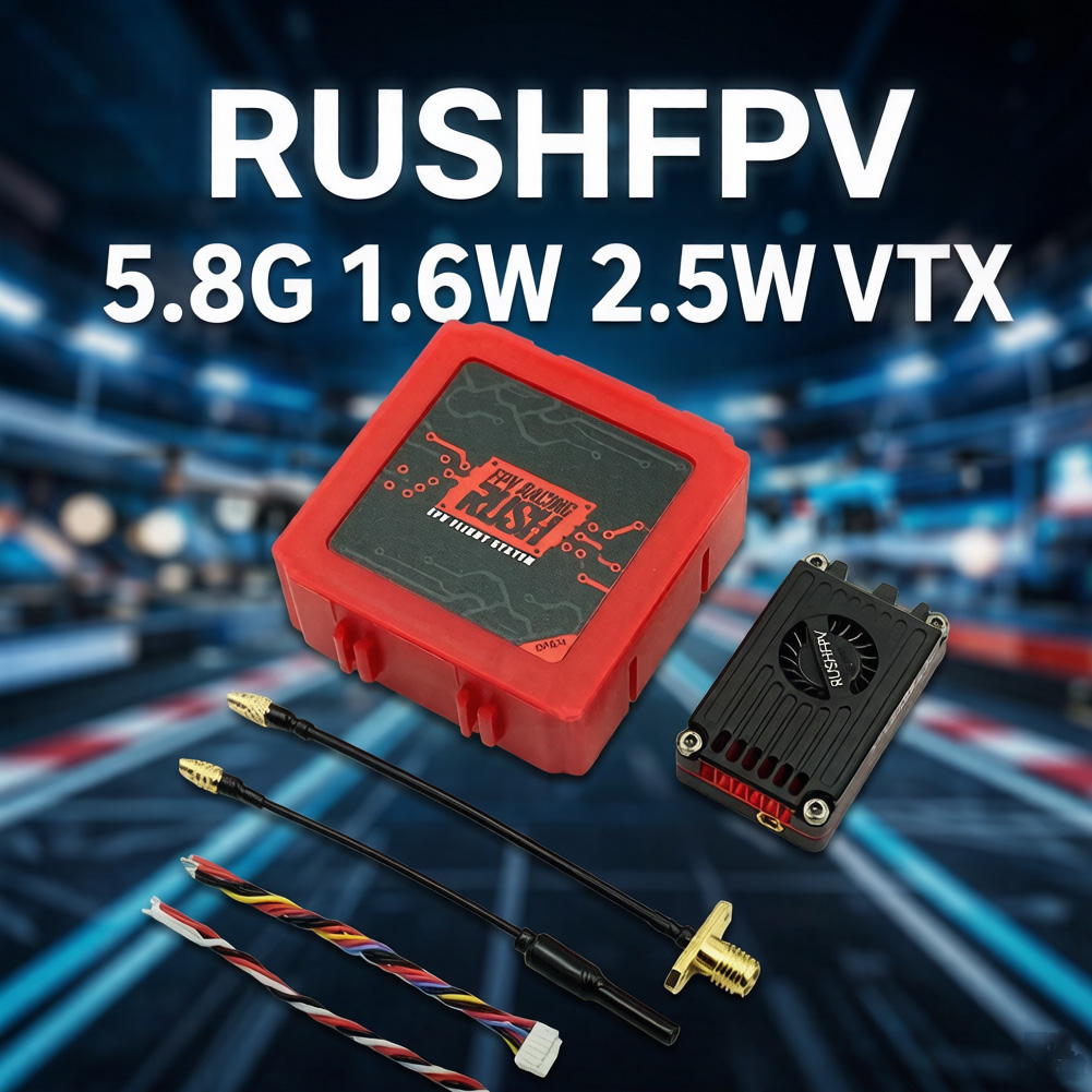 RUSHFPV RUSH MAX SOLO / TANK S - Rushfpv Rush Max Solo 5.8G 2.5W Vtx reseña y precio
